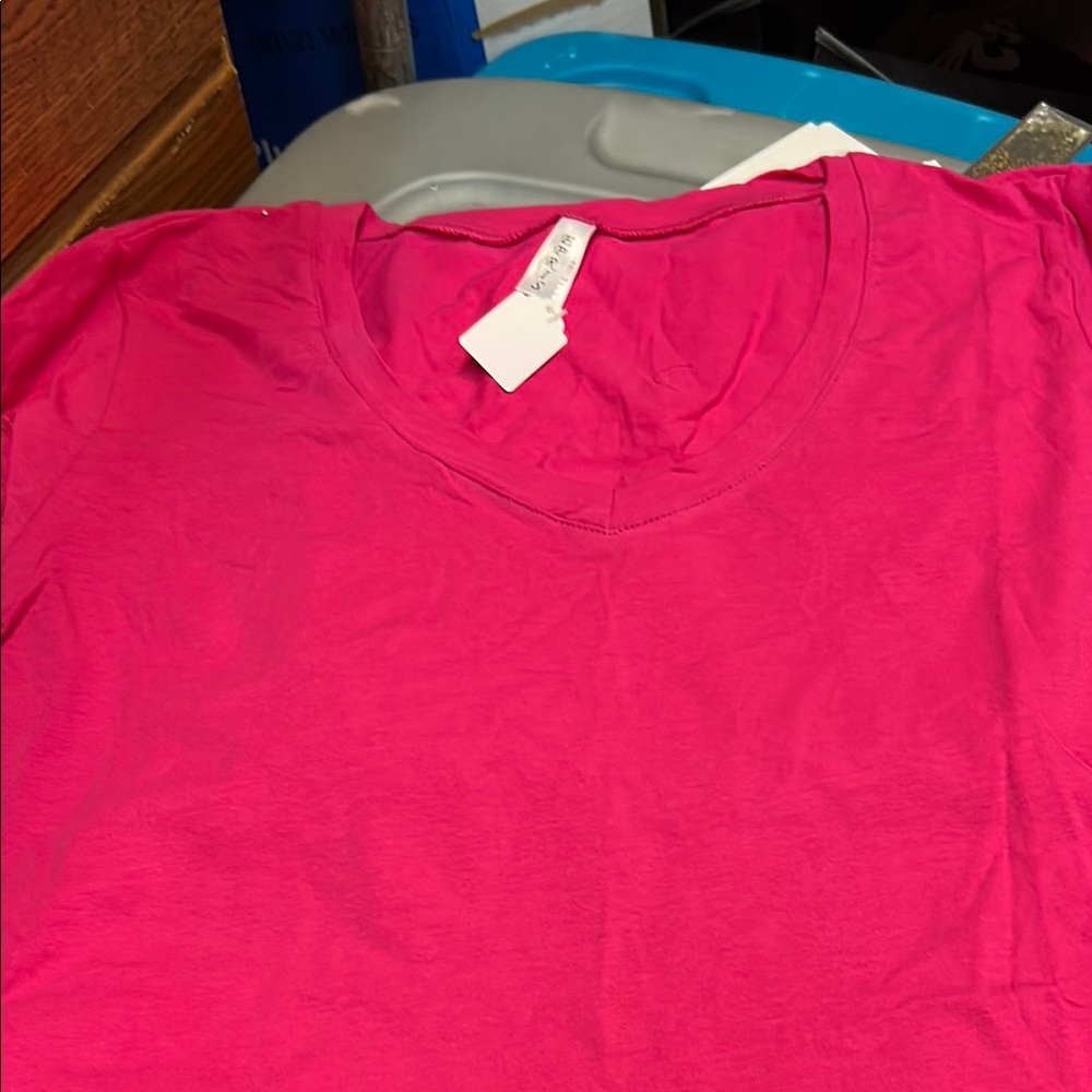 Women's Pink Short Sleeve Tee